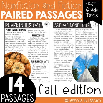 Preview of Fall Paired Passages