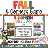 Fall Party Games | Autumn Activities |4 Corners Game | Con