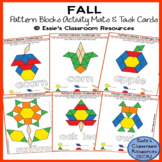 Fall Pattern Blocks Activity Mats & Task Cards