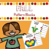 Fall Pattern Block Mats and Task Cards