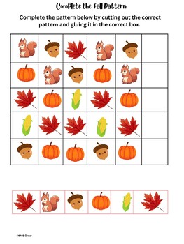 Preview of Fall Patterning