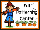 Fall Patterning center