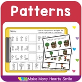 Fall Patterns Worksheets and Centers   MHS80 