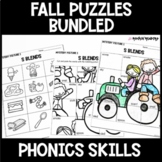 Fall Phonics Puzzles BUNDLED