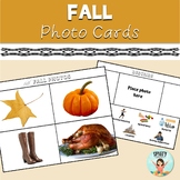 Fall Photo Cards: Describing, Comparing, Word Retrieval, A