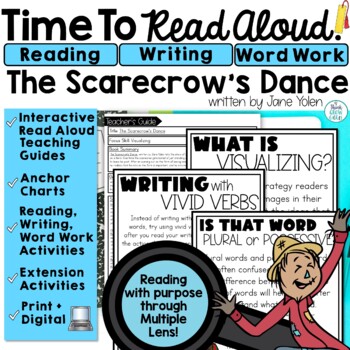 Preview of Fall Read Aloud and Activity The Scarecrow's Dance Picture Book Companion