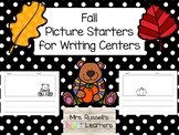 Fall Picture Starters for Writing Centers