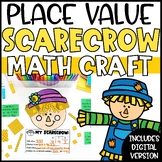 Fall Place Value Activity | Scarecrow Place Value Math Craft