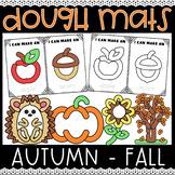 Fall Play Dough Mats Fine Motor Skills, Autumn Playdough M