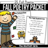 Fall Poems - 25 Poems and Activities