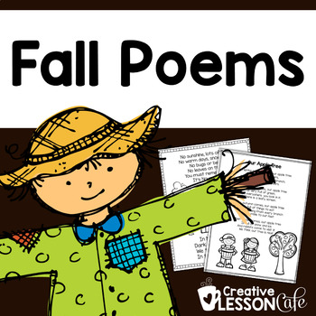 Preview of Fall Poems | Reading Fluency Activities | Poetry for First and Second Grade