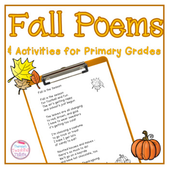 Preview of Fall Poems and Activities for Shared Reading in Primary Grades