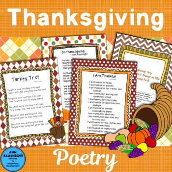 Preview of Thanksgiving Poetry