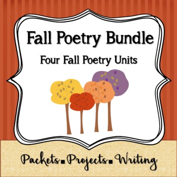 Preview of Fall Poetry Bundle