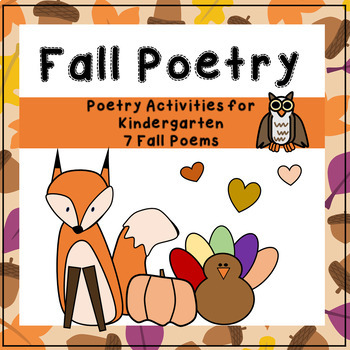 Preview of Fall Poetry Bundle