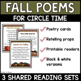 Fall Poetry Packs **BUNDLE**