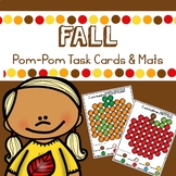Fall Pom-Pom Task Cards and Mats
