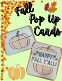 Fall Pop Up Cards