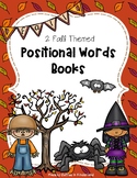 Fall Positional Words Books