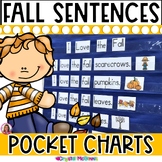 Fall Sight Word Sentence Pocket Charts | 10 Pocket Charts 
