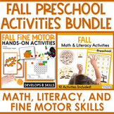 Fall Preschool Activities Bundle