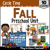 Fall Preschool Unit