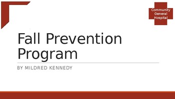 Preview of Fall Prevention Program_Community General Hospital