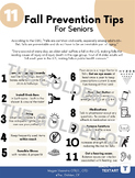 Fall Prevention Tip Handout