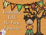 Fantastic Fall No-Prep Apraxia