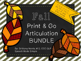 Fall Print and Go Articulation Pack Bundle