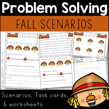 Preview of Fall Problem Solving Social Skills Activities