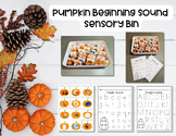 Fall/ Pumpkin Beginning Sound Sensory Bin