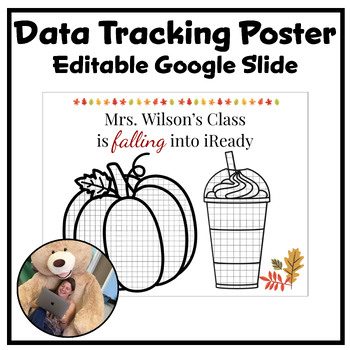 Preview of Fall Pumpkin Data Tracker for iReady, AR, Incentives Anchor Chart