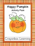 Fall Pumpkin Fun - Learning Centers