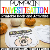 Fall Pumpkin Investigation and Exploration Booklet, Activi