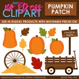 Fall Pumpkin Patch Clip Art (Digital Use Ok!)
