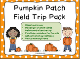 Pumpkin Patch Field Trip Pack