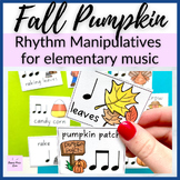 Fall Pumpkin Printable Rhythm Manipulatives + Composition 