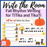 Fall Pumpkin Rhythm Write the Room for TiTika + TikaTi Mus