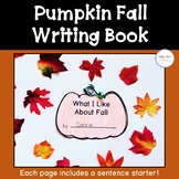 Fall Pumpkin Writing Book