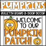 Fall Pumpkins Bulletin Board or Door Decoration