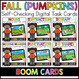 Fall Pumpkins Digital Task Cards | Boom Cards™ | Distance 