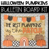Fall Pumpkins and Halloween Bulletin Board or Door Decor