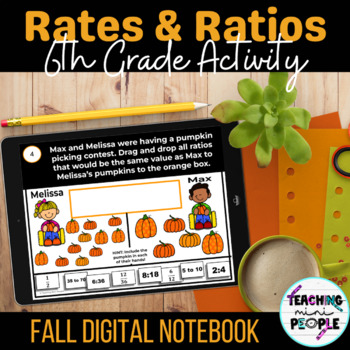 Preview of Rates and Ratios 6th Grade