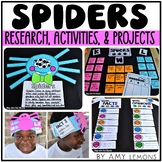 Spider Reading Activities w/ Spider Anchor Charts, Crafts,