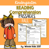 Kindergarten Reading Comprehension Passages - Fall
