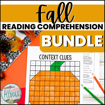 Preview of Fall Reading Comprehension Bundle