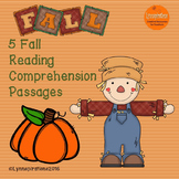 Fall Reading Comprehension Bundle of Non-fiction Passages 