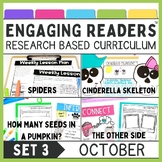 Fall Reading Comprehension, October Read Aloud Lesson Plan