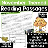 Fall Reading Comprehension Passages Activities and Anchor 